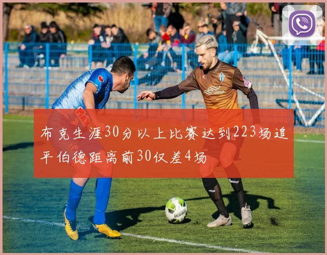布克生涯30分以上比赛达到223场追平伯德距离前30仅差4场